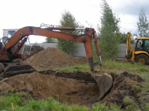 Котлован для водоема